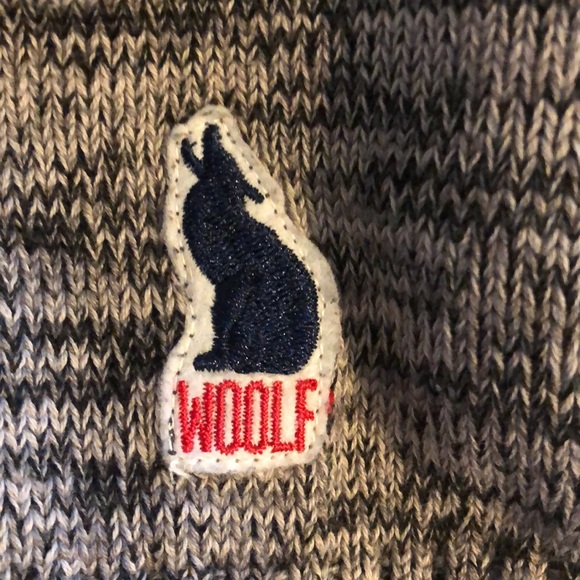 WON Woolf Originals New York Gray Heather Hoodie Sweater - Picture 8 of 12